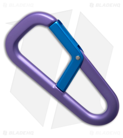 The James Brand The Hardin Carabiner - Atomic Purple/Desert Sky