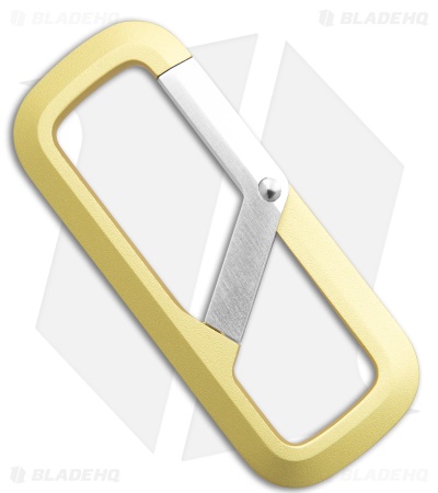 The James Brand The Madison Carabiner - Butter + Polish