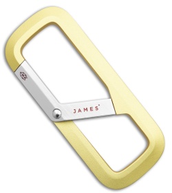 The James Brand The Madison Carabiner - Butter + Polish