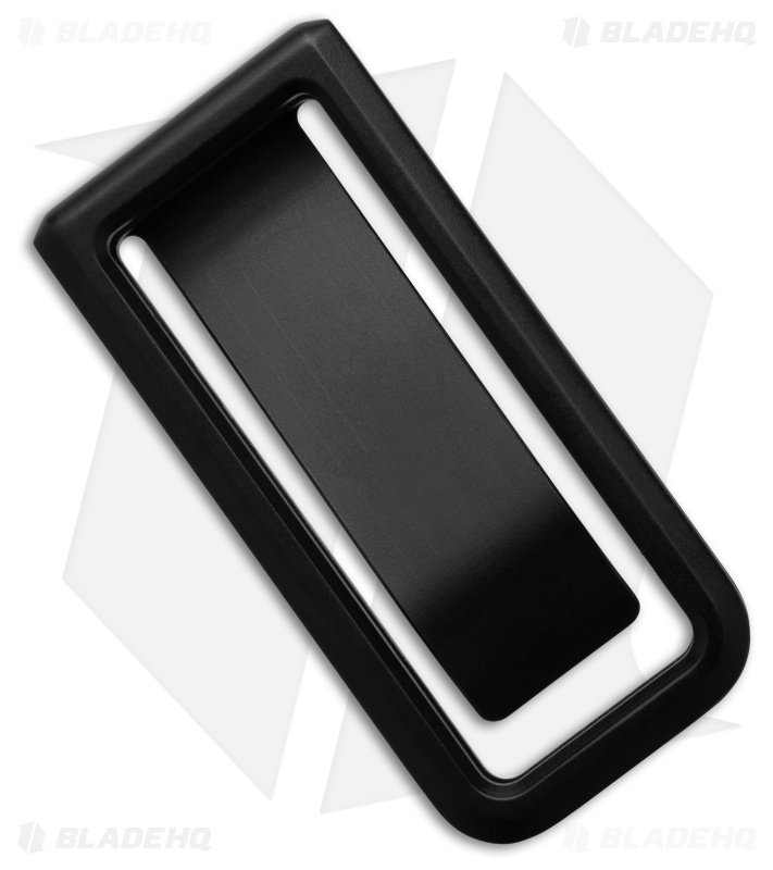 The James Brand The Martindale Money Clip Titanium - Black