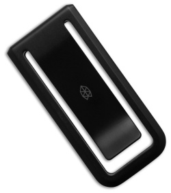 The James Brand The Martindale Money Clip Titanium - Black