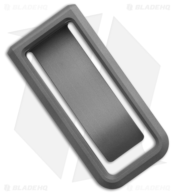 The James Brand The Martindale Money Clip Titanium - Gray