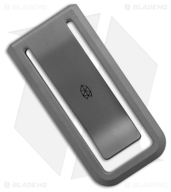 The James Brand The Martindale Money Clip Titanium - Gray
