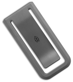 The James Brand The Martindale Money Clip Titanium - Gray