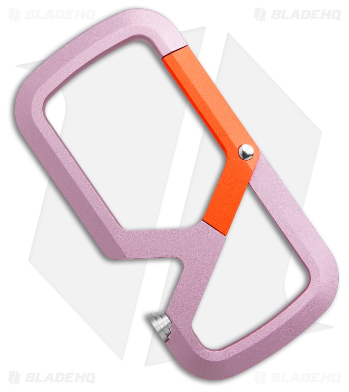 The James Brand The Mehlville Carabiner - Pink Haze