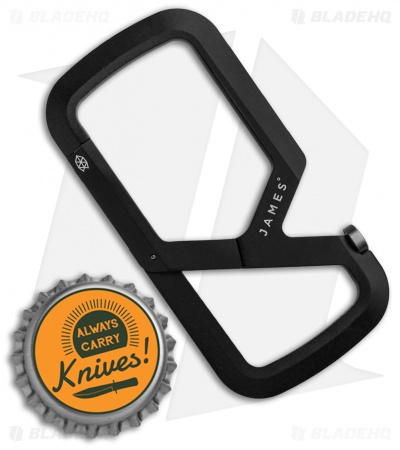 The James Brand The Mehlville Carabiner - Black