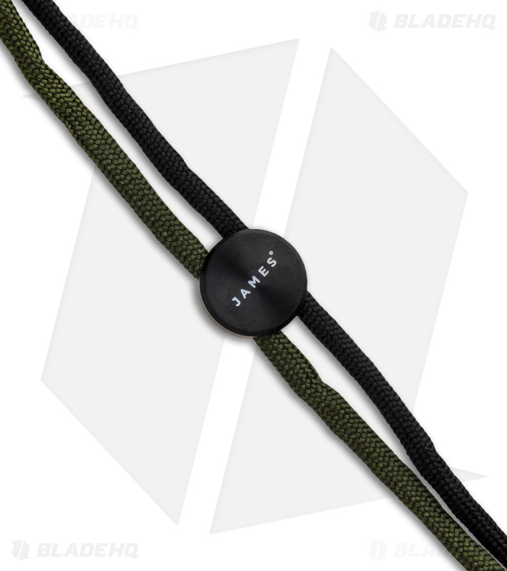 The James Brand The Ulu Lanyard w/ Black Stainless Steel Bead