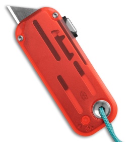 The James Brand The Palmer PC Utility Knife Coral/Turquoise