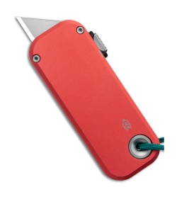 The James Brand The Palmer Utility Knife Coral Aluminum (0.56" Satin)