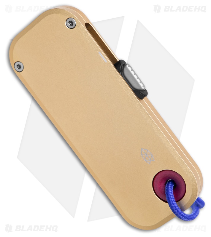 The James Brand The Palmer Utility Knife Buttermilk + Raspberry Al (0.56" Satin)