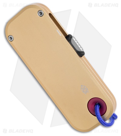 The James Brand The Palmer Utility Knife Buttermilk + Raspberry Al (0.56" Satin)