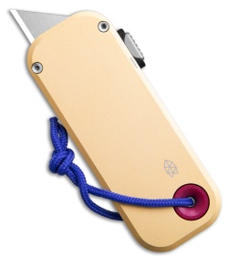 The James Brand The Palmer Utility Knife Buttermilk + Raspberry Al (0.56" Satin)
