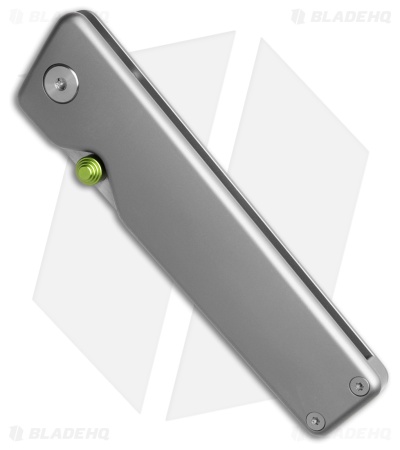 The James Brand The Chapter 2 Frame Lock Knife Titanium (2.75" Satin)