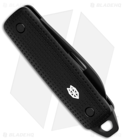 The James Brand The Elko Slip Joint Knife Black  Aluminum (1.6" Black)