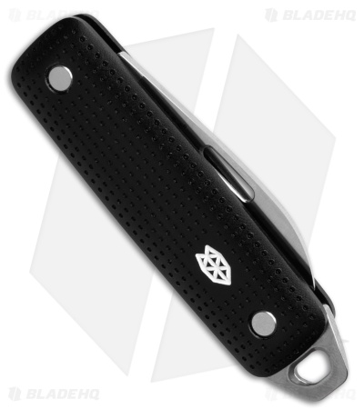 The James Brand The Elko Slip Joint Knife Black Aluminum (1.6" Satin)