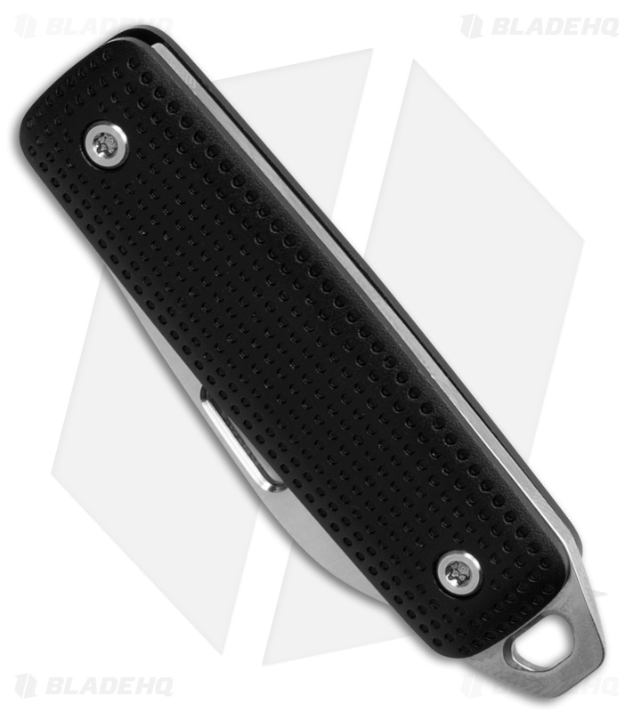 The James Brand The Elko Slip Joint Knife Black Aluminum (1.6" Satin)