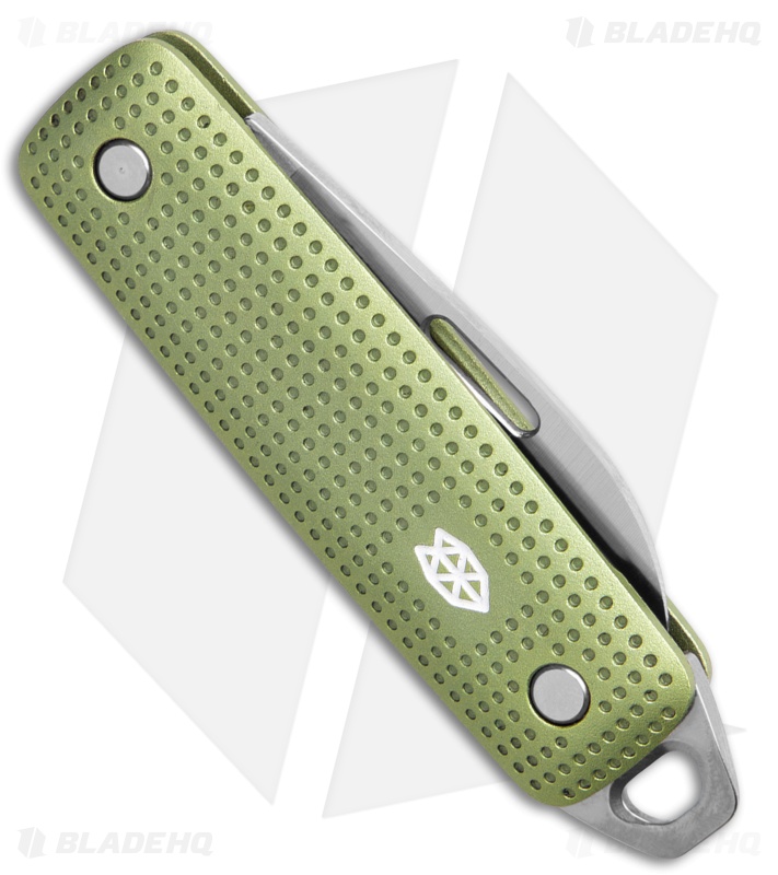 The James Brand The Elko Slip Joint Knife Grove Aluminum (1.6" Satin)