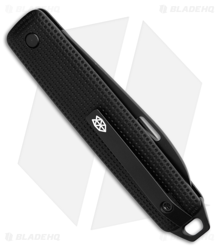 The James Brand The Ellis Slip Joint Knife Black Aluminum (2.6" Black) 