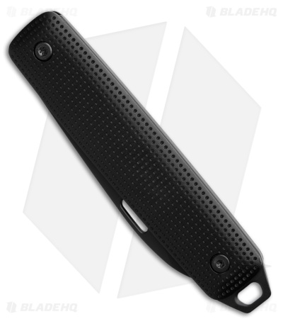 The James Brand The Ellis Slip Joint Knife Black Aluminum (2.6" Black) 