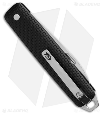 The James Brand The Ellis Slip Joint Knife Black Aluminum (2.6" Satin) 