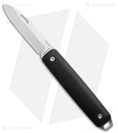 The James Brand The Ellis Slip Joint Knife Black Aluminum (2.6" Satin) 