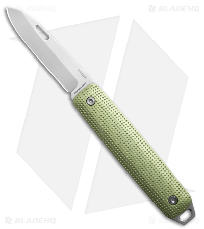 The James Brand The Ellis Slip Joint Knife Grove Aluminum (2.6" Satin) 