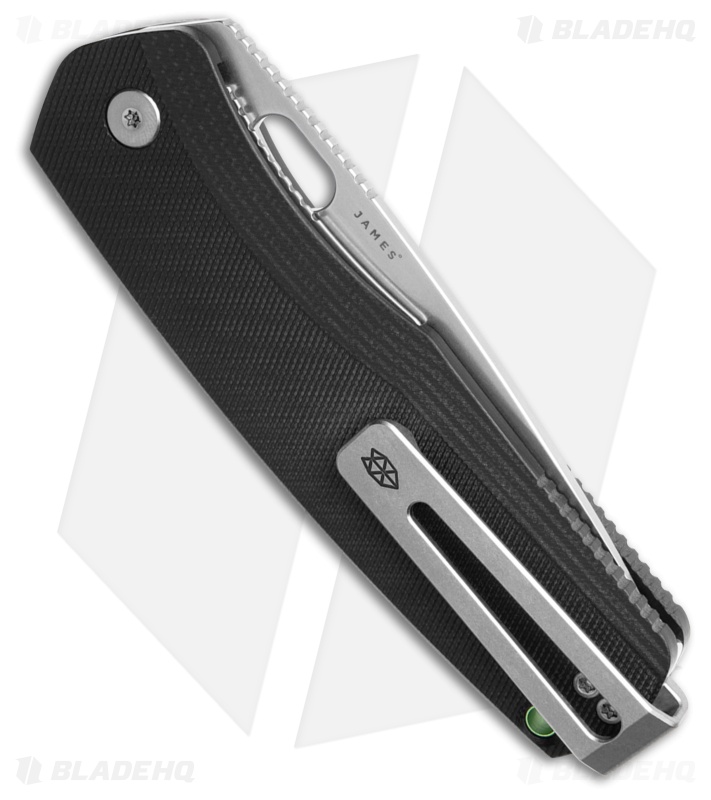 The James Brand The Folsom Pro Knife Black G-10 SW