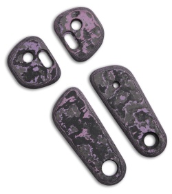 Flytanium CF Scales for James Brand Redstone - Purple Haze Fat Carbon