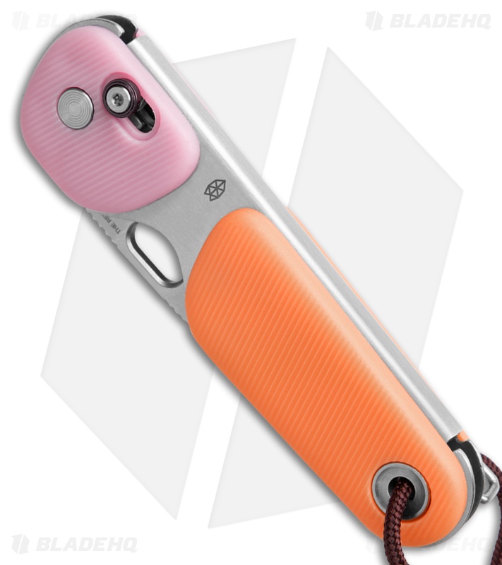 James Brand Redstone Knife Sherbet/Pink Haze Polymer Satin Serr