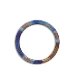 TiSurvival 25mm Titanium Split Ring - Polished Hot Spot