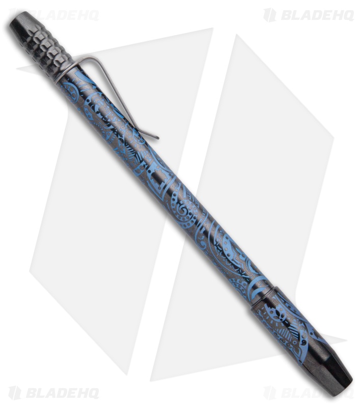 Ti2 Design Custom TechLiner - Ti Anodized DLC Laser Engraved (Black)