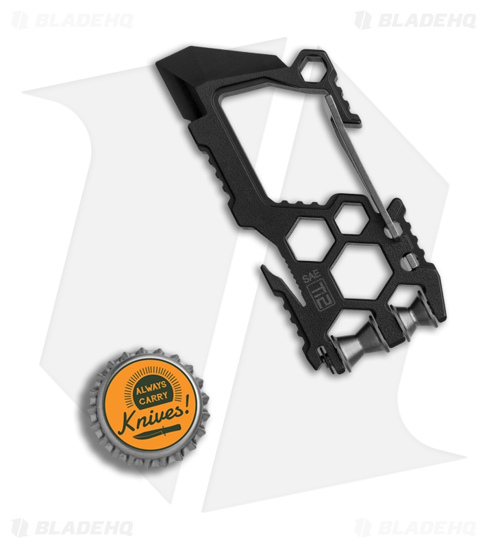 Ti2 Design Para-Biner ZPB6-SAE Utility Carabiner Tool - Zirconium