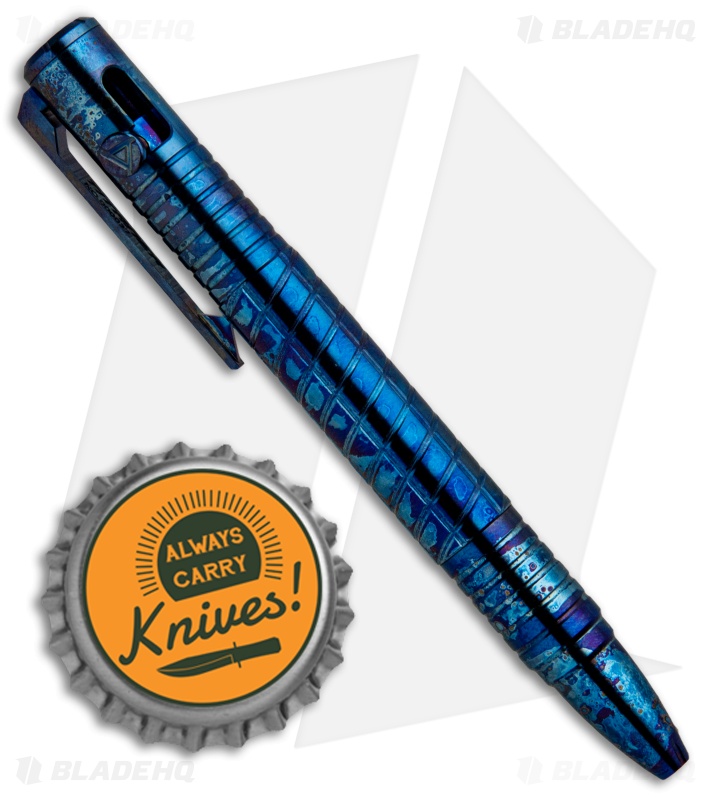 Titaner Titanium Mini Bolt EDC Pen - Torch Blue