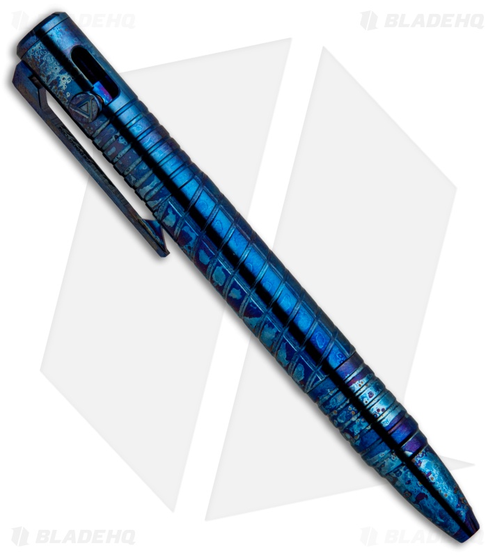 Titaner Titanium Mini Bolt EDC Pen - Torch Blue