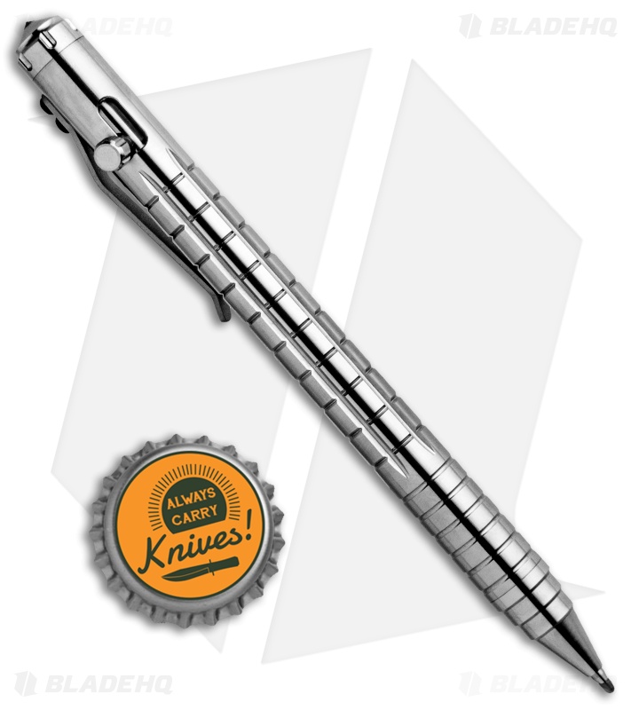 Titaner Titanium Thunder Bolt Pen - Satin