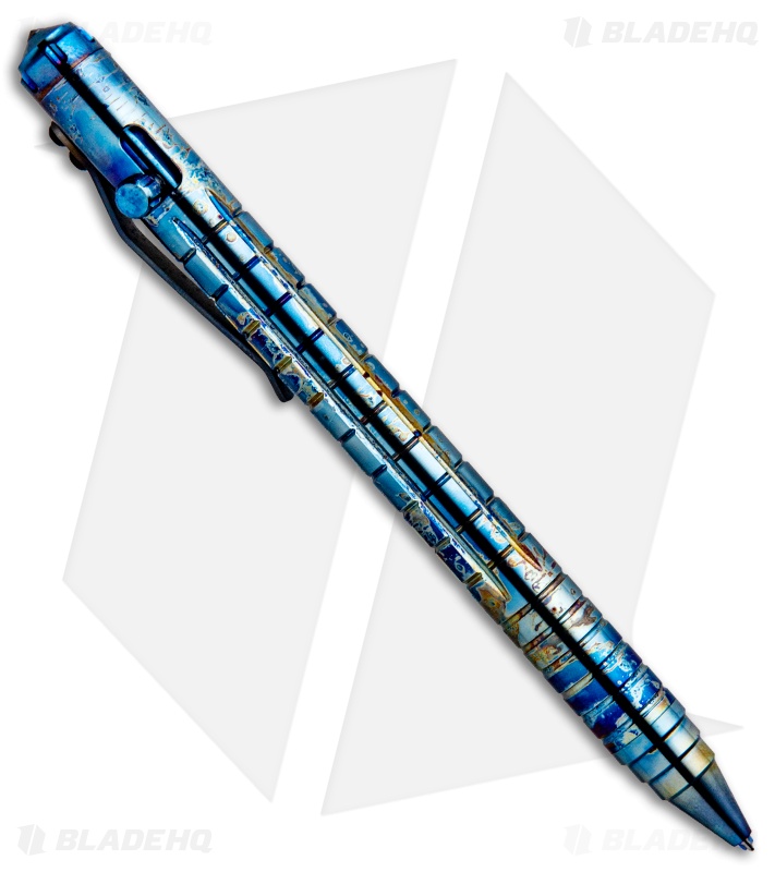Titaner Titanium Thunder Bolt Pen - Torch Blue