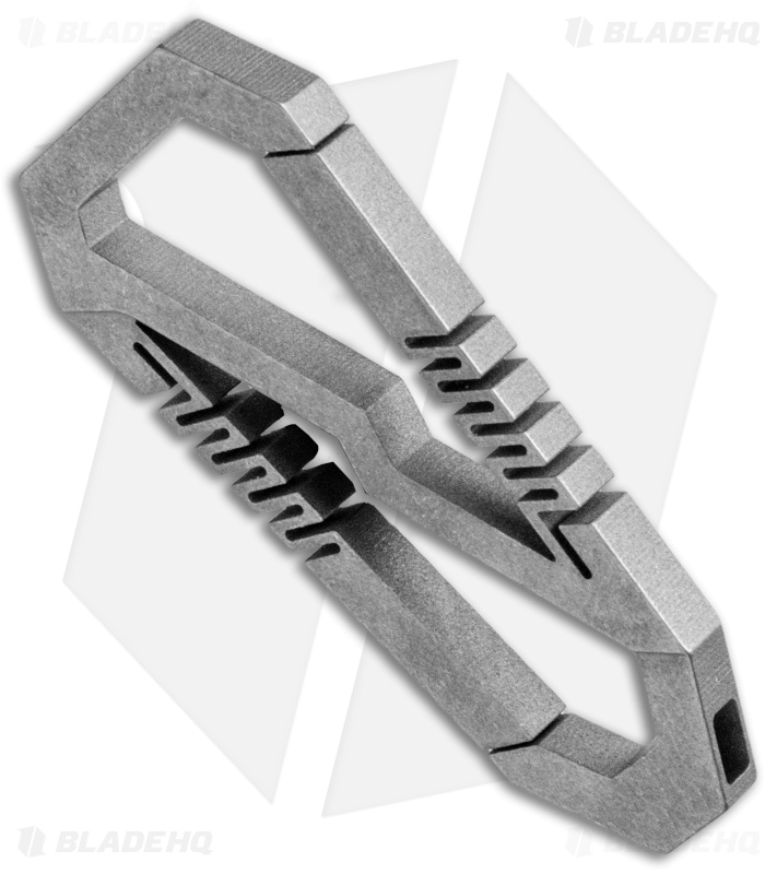 Titaner Two-Way Titanium Carabiner (Stonewash)