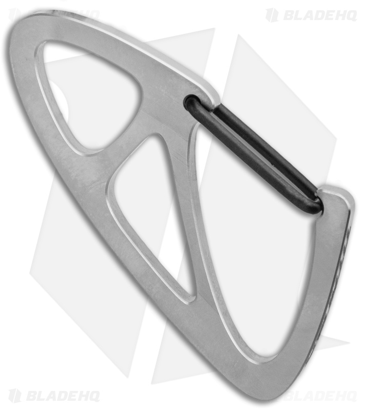 Titaner Wings Large Carabiner Titanium Keychain (Polished)