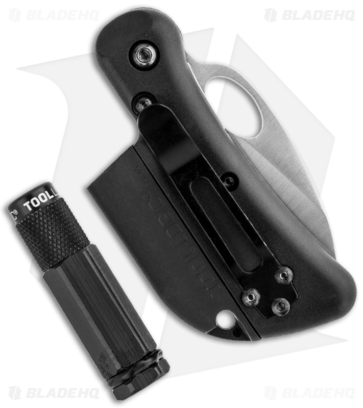 Tool Logic SL1 Mini Folding Knife w/ Whistle & LED Flashlight (2" Satin Plain)