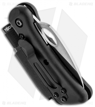 Tool Logic SL1 Mini Folding Knife w/ Whistle & LED Flashlight (2" Satin Plain)