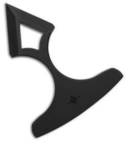 Toor Knives Thor's Hammer Fixed Blade Knife Black Steel (1" Carbon Black)