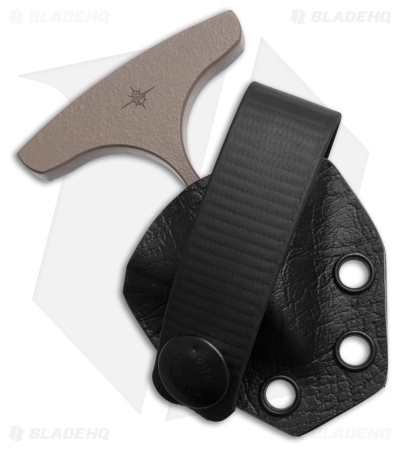 Toor Knives Thor's Hammer Fixed Blade Knife Tan Steel (1" Canyon Drab)