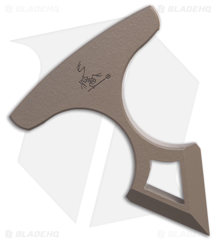 Toor Knives Thor's Hammer Fixed Blade Knife Tan Steel (1" Canyon Drab)