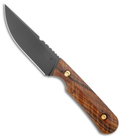 Toor Knives Administrator Fixed Blade Knife Ironwood (4&quot; Black) | 222637