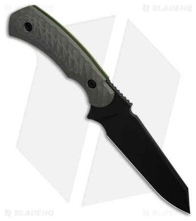 Toor Knives LE Zenith Apocalypse Fixed Blade Knife Gray G-10 (4" Black)