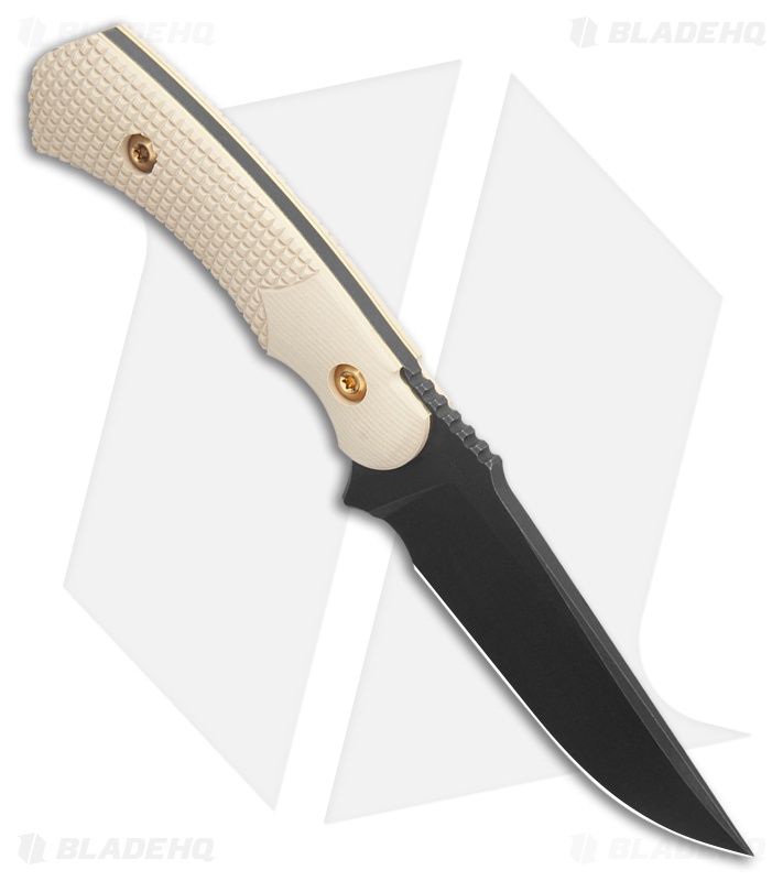 Toor Knives Limited Edition Brauler Fixed Blade Knife Medellin (4" Black)