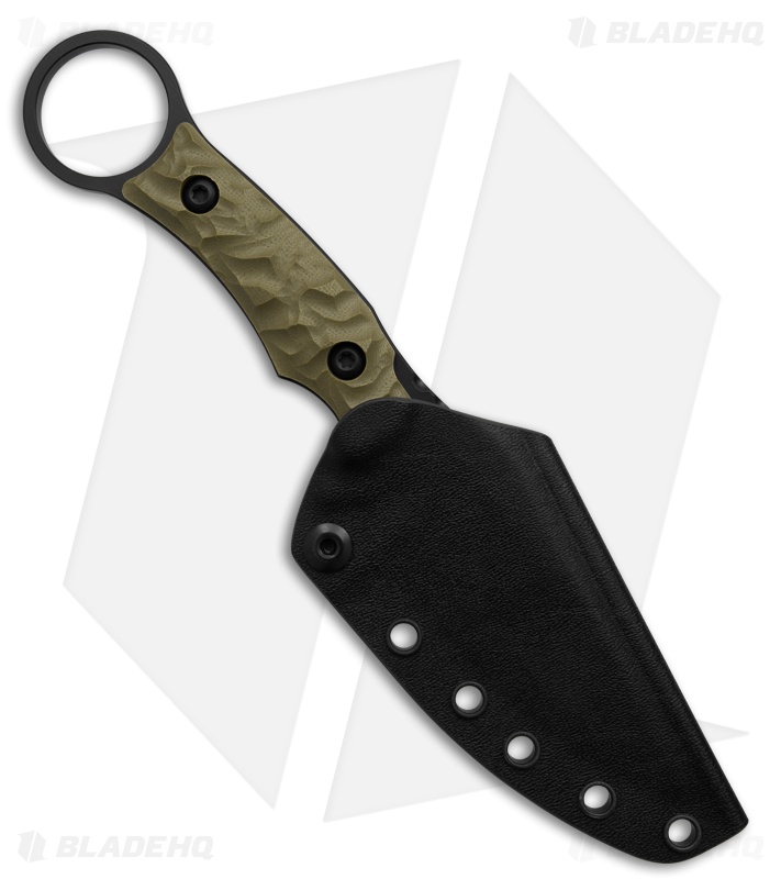 Toor Knives Vandal Fixed Blade Knife Ranger Green