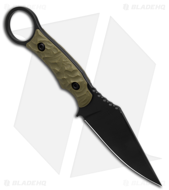 Toor Knives Vandal Fixed Blade Knife Ranger Green