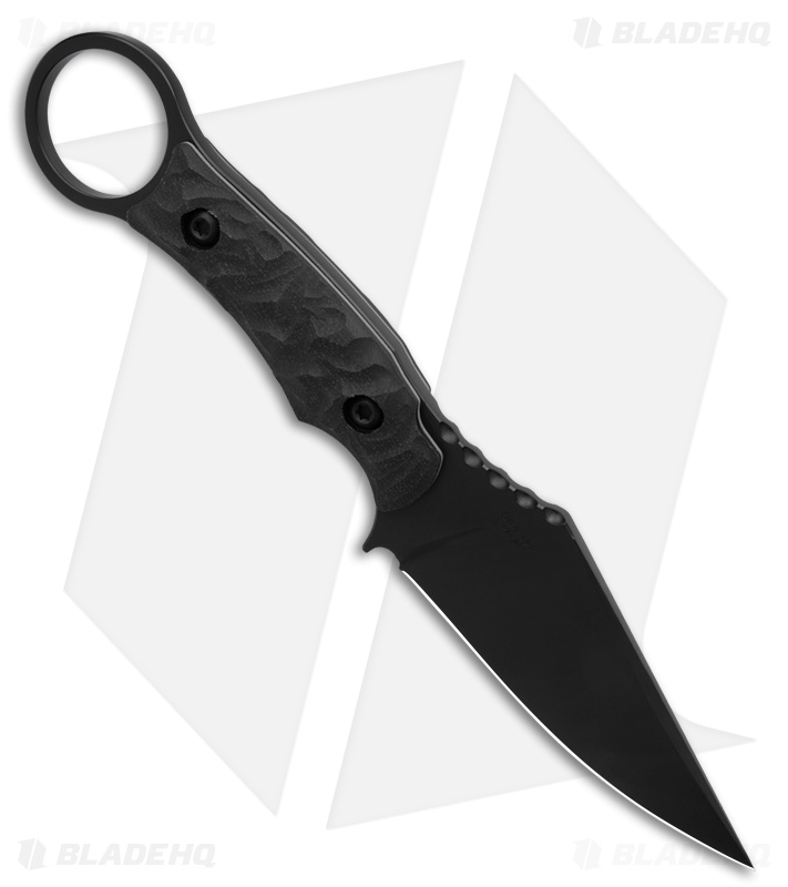 Toor Knives Vandal Fixed Blade Knife SOCOM Black