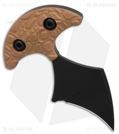 Toor Knives Vasive 2.0 Omaha Tan (1.8" Black)